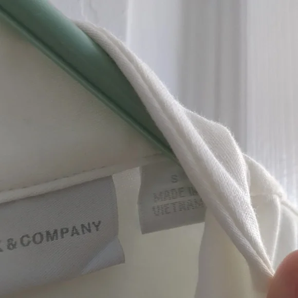 New York & Company, White dress, Size Small, New with tags - Picture 4 of 4